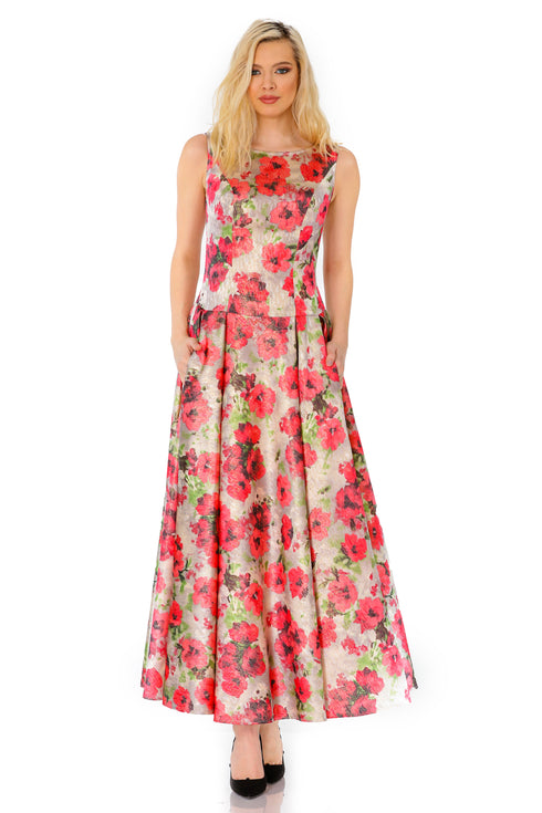 Rochie jacquard T-48